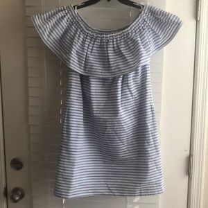 SOLD- Line & Dot sundress